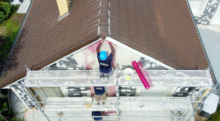 Isolation thermique d'une maison