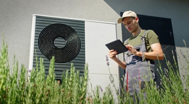 Installation d'une pompe à chaleur après son dimensionnement